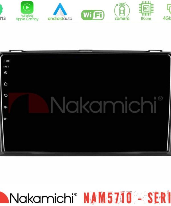 Kimpiris - Nakamichi NAM5710 Series 8Core Android13 4+64GB  Mazda 3 2004-2009 Navigation Multimedia Tablet 9"