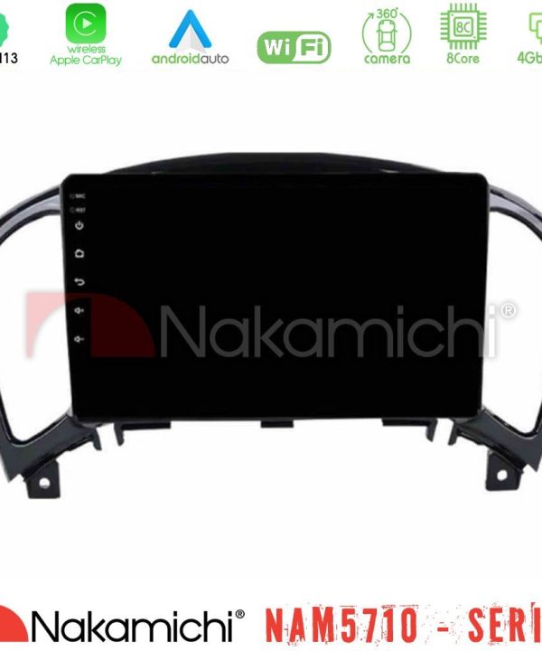 Kimpiris - Nakamichi NAM5710 Series 8Core Android13 4+64GB  Nissan Juke Navigation Multimedia Tablet 9"