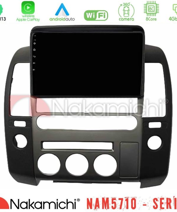 Kimpiris - Nakamichi NAM5710 Series 8Core Android13 4+64GB   Nissan Navara D40 2006-2012 (με εργ.οθόνη) Navigation Multimedia Tablet 9"