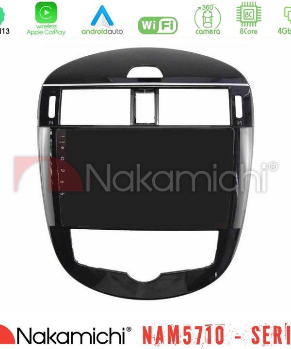 Kimpiris - Nakamichi NAM5710 Series 8Core Android13 4+64GB  Nissan Pulsar 2015-2018 Navigation Multimedia Tablet 9"