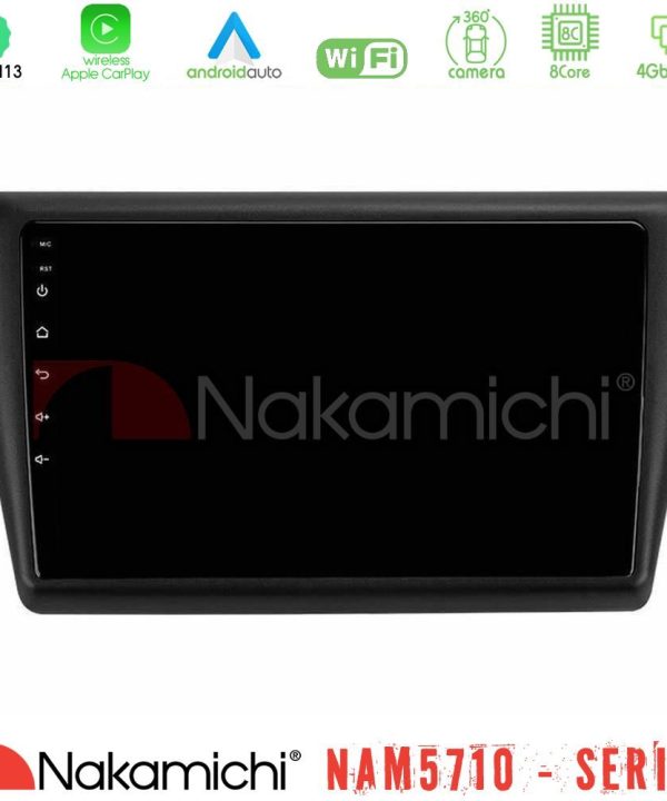 Kimpiris - Nakamichi NAM5710 Series 8Core Android13 4+64GB  Skoda Rapid 2013-2017 Navigation Multimedia Tablet 9"