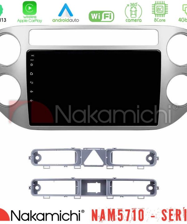 Kimpiris - Nakamichi NAM5710 Series 8Core Android13 4+64GB  VW Tiguan Navigation Multimedia Tablet 9"