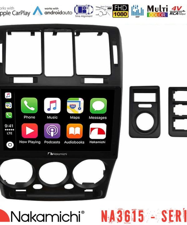 Kimpiris - Nakamichi NA3615 Series Με Wireless Carplay & Android Auto  Hyundai Getz 2002-2009 Media Station Tablet 9"