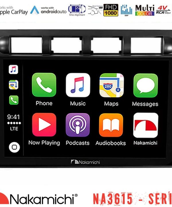 Kimpiris - Nakamichi NA3615 Series Με Wireless Carplay & Android Auto  Kia Picanto 2004-2007 Media Station Tablet 9"
