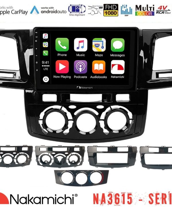 Kimpiris - Nakamichi NA3615 Series Με Wireless Carplay & Android Auto Toyota Hilux 2007-2016 Media Station Tablet 9″