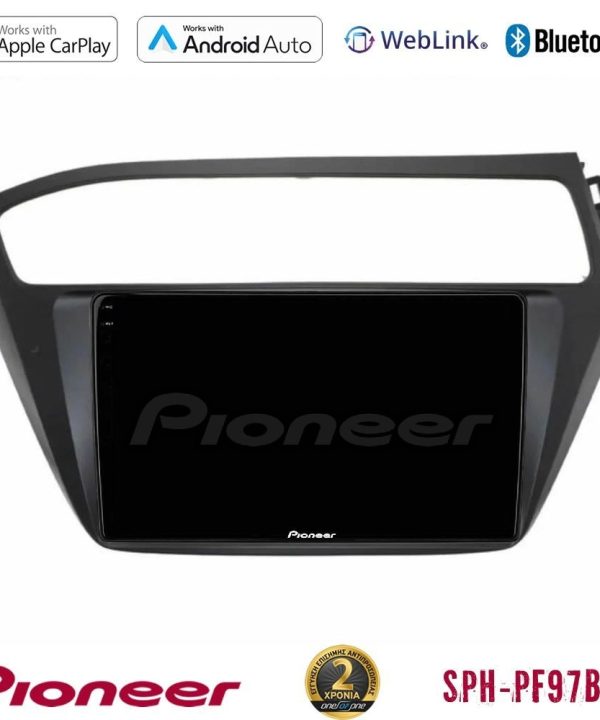Kimpiris - Pioneer SPH-PF97BT Series Hyundai i20 2018-2020 RHD Multimedia Station 9" (Tablet Style) Με Carplay & Android Auto