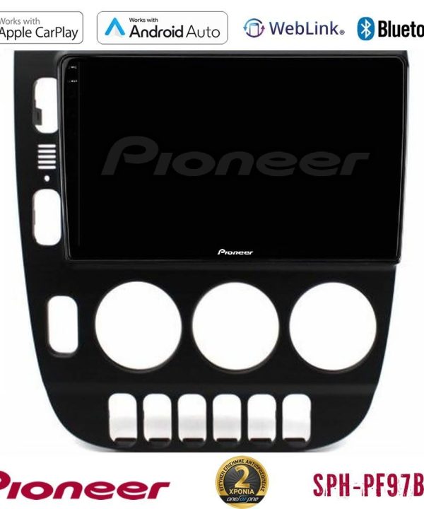 Kimpiris - Pioneer SPH-PF97BT Series Mercedes ML Class (W163) 1998-2005 Multimedia Station 9" (Tablet Style) Με Carplay & Android Auto