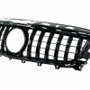 Μάσκα Για Mercedes-Benz CLS-Class W218 11-14 Amg GT Amg Panamericana Look Μαύρη Γυαλιστερή 1 Τεμάχιο - Image 2