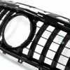 Μάσκα Για Mercedes-Benz CLS-Class W218 11-14 Amg GT Amg Panamericana Look Μαύρη Γυαλιστερή 1 Τεμάχιο - Image 3
