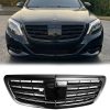 Kimpiris - Μάσκα Για Mercedes-Benz S-Class W222 13-20 Amg Look Night Edition Μαύρο Γυαλιστερό 1 Τεμάχιο