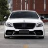 Body Kit Για Mercedes-Benz S-Class W222 Facelift 17-20 Amg S63 Look Black Edition - Image 2