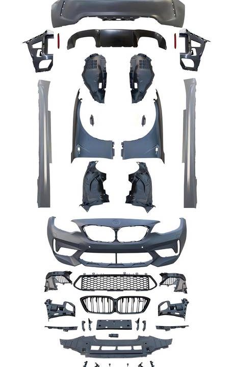 Kimpiris - Body Kit Για Bmw 2 F22 Coupe F23 Cabrio (2014-2017) Upgrade Wide Bodyy M2 Competition  Design