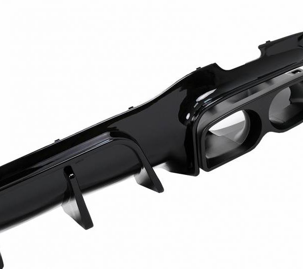 Alternative view of Diffuser Πίσω Προφυλακτήρα Για Mercedes-Benz E-Class W213 16-19 Με Amg Line Προφυλακτήρα Μαύρο Brabus Look Με Μαύρες Μπούκες