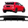Kimpiris - Diffuser Πίσω Προφυλακτήρα Για Mercedes-Benz A-Class W176 12-18 A45 Amg Look Από Abs Πλαστικό 1 Τεμάχιο