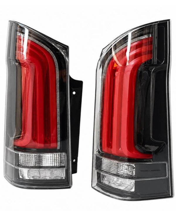 Alternative view of Πισινά Φανάρια Set Για Mercedes-Benz Vito W447 14+ Look W448 Full Led Bar & Led Signal Dynamic Μαύρο/Crystal Carner