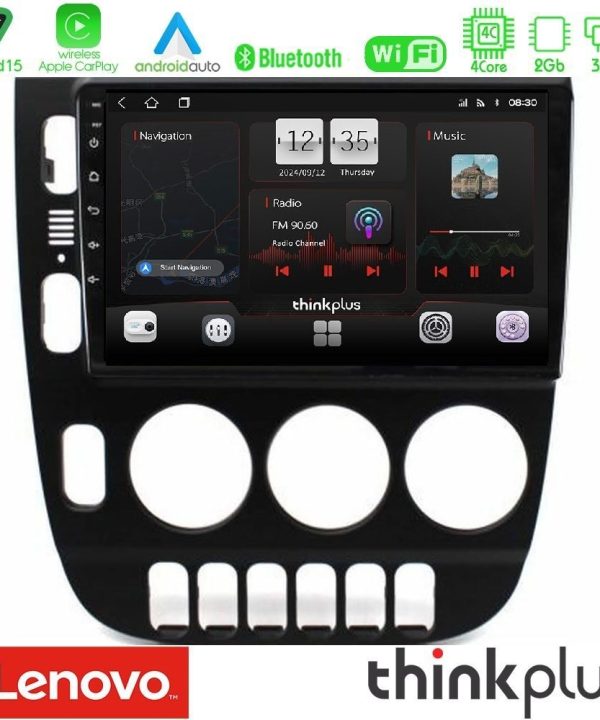 Kimpiris - Lenovo Thinkplus Series 4Core Android15 2+32GB Mercedes ML Class (W163) 1998-2005 Navigation Multimedia Tablet 9" Με Carplay & Android Auto