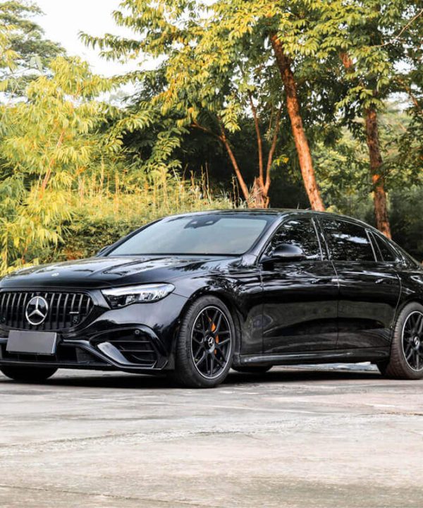 Alternative view of Body Kit Για Mercedes-Benz E-Class W214 2023+ Amg 53 Look Black Edition