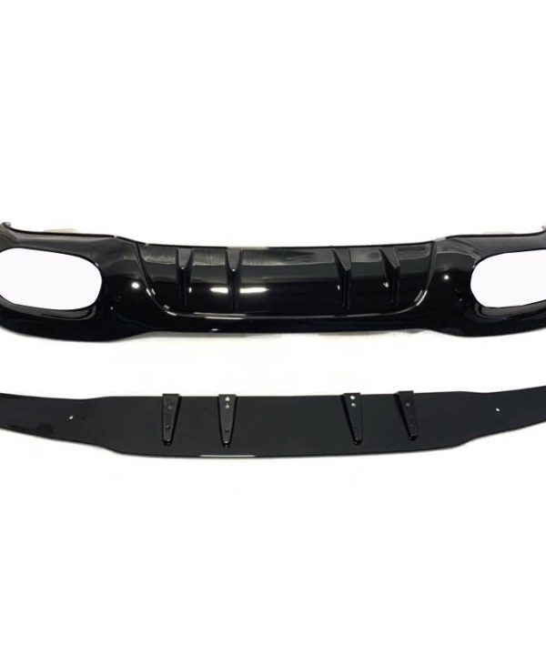 Alternative view of Body Kit Για Mercedes-Benz A-Class W177 19+ Hatchback Amg A45s Look Black Edition