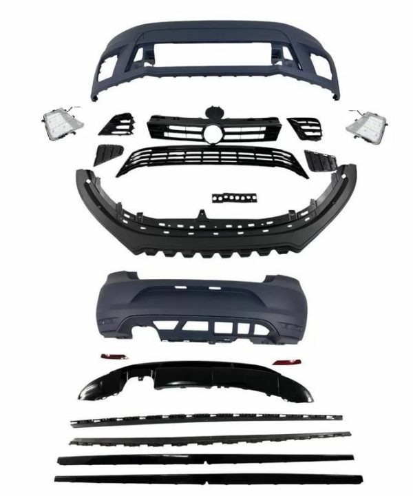 Alternative view of Body Kit Για VW Polo 6R (2009-2017) WRC Look Με Led DRL