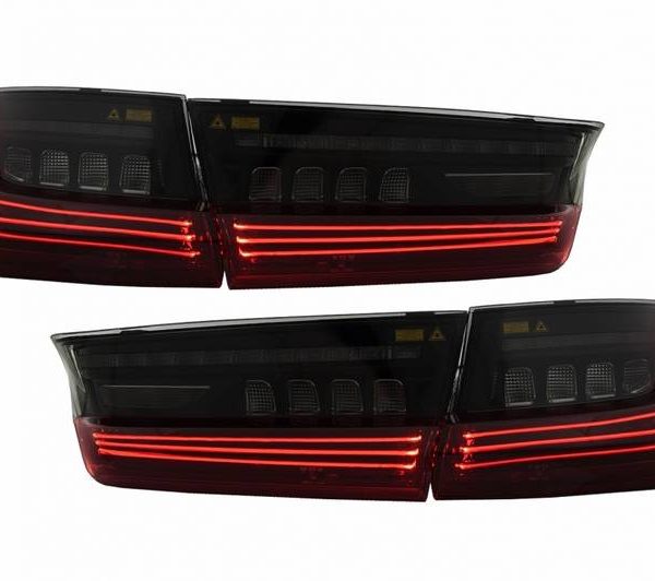 Alternative view of Πισινά Φανάρια Set Για Bmw 3 G20 18-22 Sedan  Laser Look Red/Crystal Vland