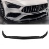 Kimpiris - Μπροστινό Spoiler Για Mercedes-Benz CLA C118 / X118 19-23 Amg Line & Amg 35 Γυαλιστερό Μαύρο 3 Τεμάχια