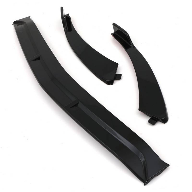 Μπροστινό Spoiler Για Mercedes-Benz CLA C118 / X118 19-23 Amg Line & Amg 35 Γυαλιστερό Μαύρο 3 Τεμάχια - Image 3
