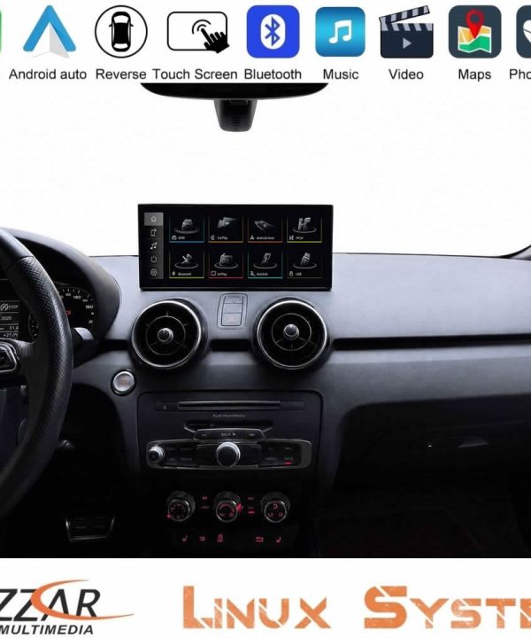Kimpiris - Bizzar Audi A1 (8X) 2010-2018 Linux Apple CarPlay | Android Auto screen 10.25" HD