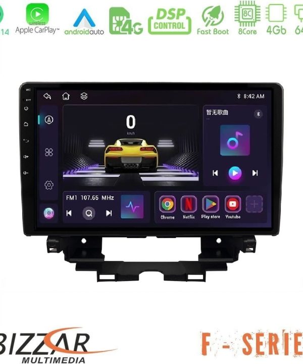 Kimpiris - Bizzar F Series 8Core Android14 4+64GB  Renault Kangoo / Nissan Townstar Navigation Multimedia Tablet 10" Με Carplay & Android Auto