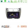 Kimpiris - Bizzar F Series 8Core Android14 4+64GB  Toyota Yaris Navigation Multimedia Tablet 9" (Ασημί Χρώμα) Με Carplay & Android Auto