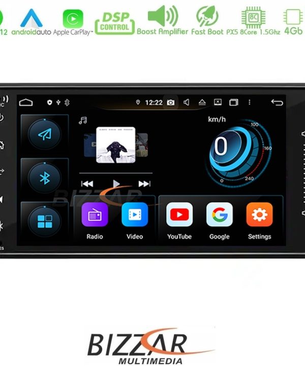 Kimpiris - Bizzar OEM Toyota RAV4/Yaris 8core Android12 4+64GB Navigation Multimedia Deckless 7" (OEM STYLE)
