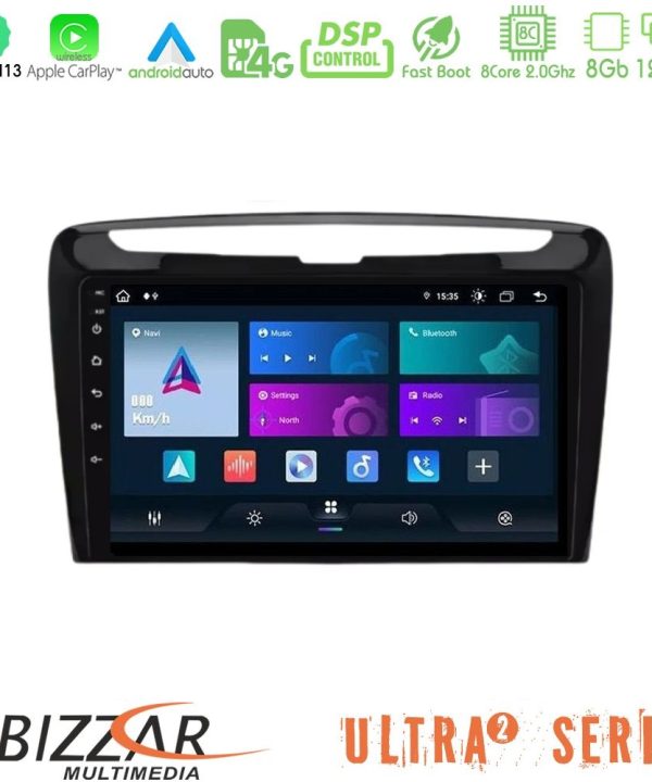 Kimpiris - Bizzar Ultra Series Lancia Ypsilon 8core Android13 8+128GB Navigation Multimedia Tablet 9"
