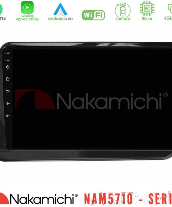 Kimpiris - Nakamichi NAM5710 Series 8Core Android13 4+64GB Nissan Note 2021-2026 RHD Navigation Multimedia Tablet 10"