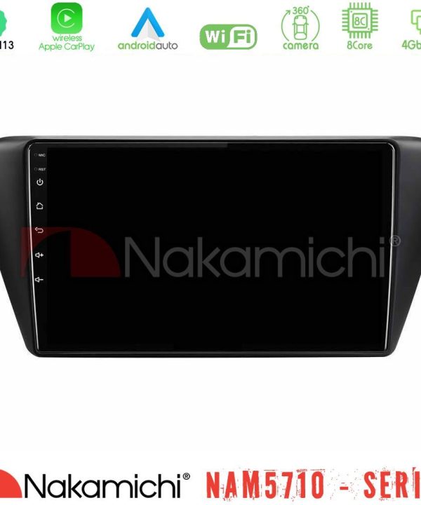 Kimpiris - Nakamichi NAM5710 Series 8Core Android13 4+64GB  Skoda Fabia 2015-2021 Navigation Multimedia Tablet 9"