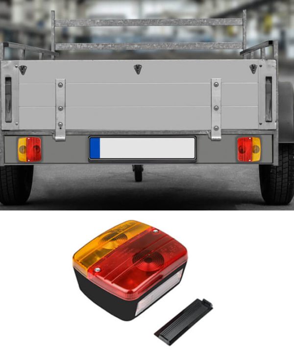 Kimpiris - Φανάρι Τρέιλορ Απλό 12 Volt 105 x 97 x 50mm EAL 10102 1 Τεμάχιο