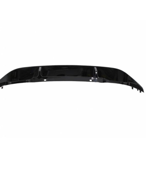 Alternative view of Diffuser Πίσω Προφυλακτήρα Για VW Golf VII (7) 13-17 R-Look Για Απλή & GTI Έκδοση Προφυλακτήρα Με 2 Διπλές Εξάτμισεις Αριστερά & Δεξιά Γυαλιστερό Μαύρο Από Abs Πλαστικό 1 Τεμάχιο