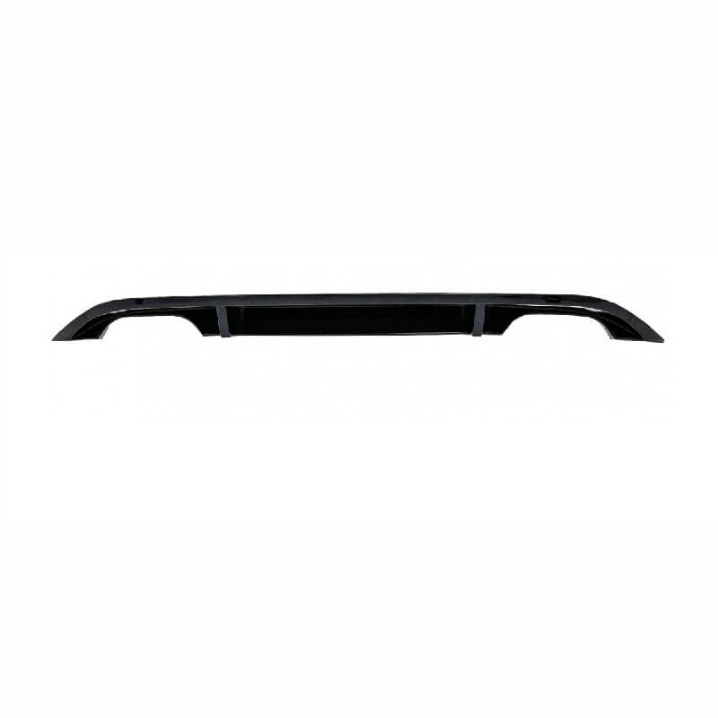 Diffuser Πίσω Προφυλακτήρα Για VW Golf VII (7) 13-17 R-Look Για Απλή & GTI Έκδοση Προφυλακτήρα Με 2 Διπλές Εξάτμισεις Αριστερά & Δεξιά Γυαλιστερό Μαύρο Από Abs Πλαστικό 1 Τεμάχιο - Image 4