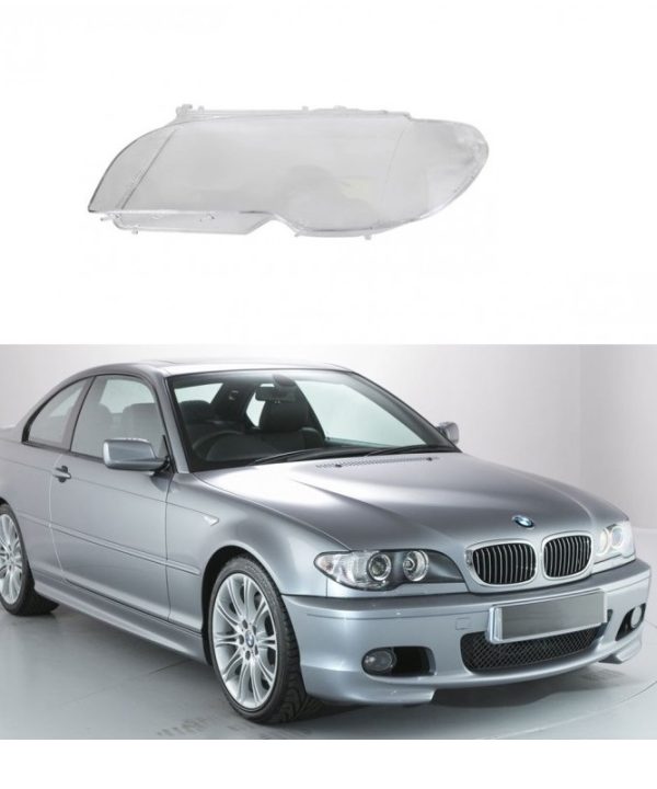 Kimpiris - Κρύσταλλο Φαναριού Αριστερό Για Bmw 3 E46 Coupe 03-05 Facelift Xenon & Halogen 1 Τεμάχιο
