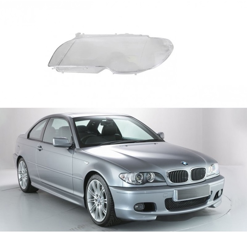 Kimpiris - Κρύσταλλο Φαναριού Αριστερό Για Bmw 3 E46 Coupe 03-05 Facelift Xenon & Halogen 1 Τεμάχιο