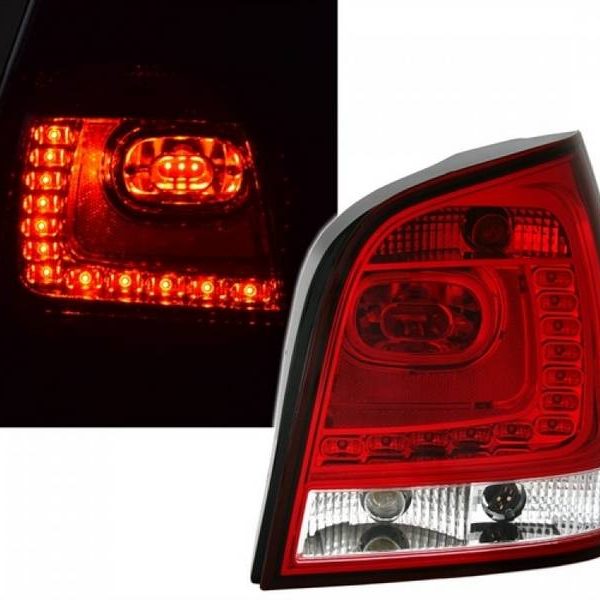 Kimpiris - Πισινά Φανάρια Set Για Vw Polo 9N3 05-09 Led GTI/R20 Look Red/Clear Eagle Eyes