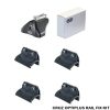 Kimpiris - Πόδια / Άκρα Για Μπάρες Οροφής CRUZ Optiplus Rail FIX 936-665 Για Skoda Kodiaq 2024+ Με Ενσωματωμένο Railing Σετ 4 Τεμάχια