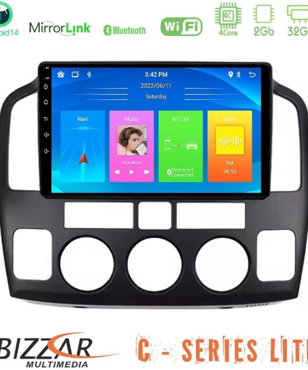 Kimpiris - Bizzar C Series Lite 4Core Android14 2+32GB  Suzuki Grand Vitara 2003-2005 Navigation Multimedia Tablet 9"