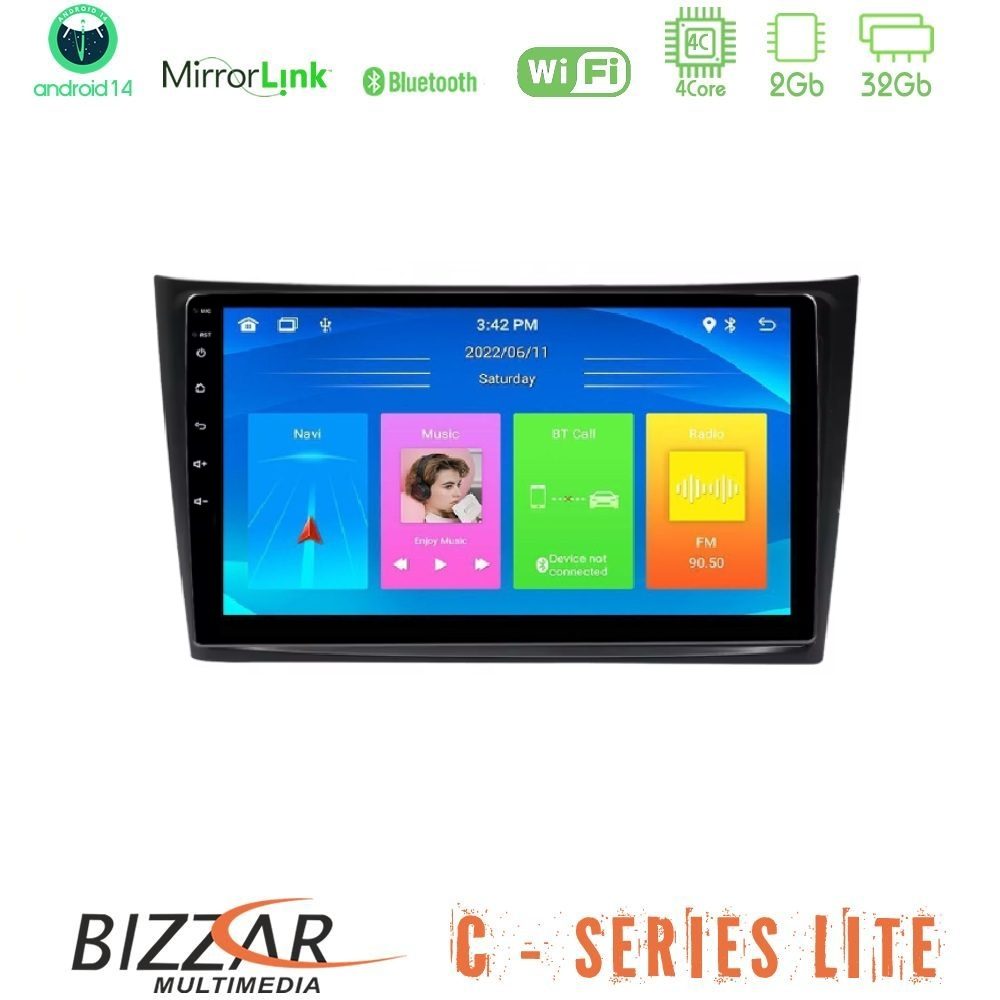 Kimpiris - Bizzar C Series Lite 4Core Android14 2+32GB Volvo XC90 2006-2014 Navigation Multimedia Tablet 10"