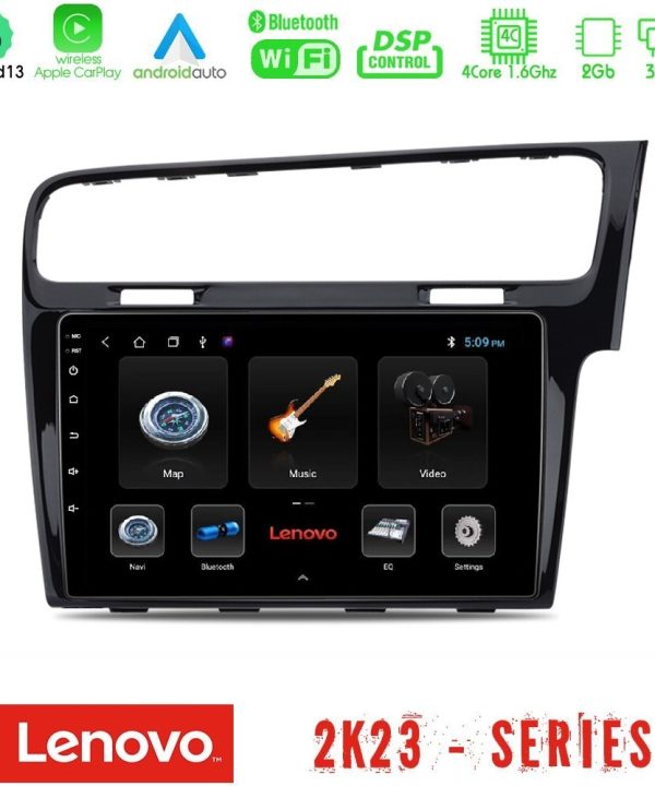 Kimpiris - Lenovo Car Pad VW GOLF 7 RHD 4Core Android 13 2+32GB Navigation Multimedia Tablet 10"