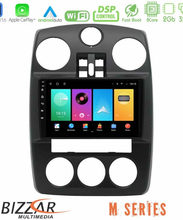 Kimpiris - Bizzar M Series 8Core Android16 2+32GB  Chrysler PT-Cruiser 2000-2005 Navigation Multimedia Tablet 9"