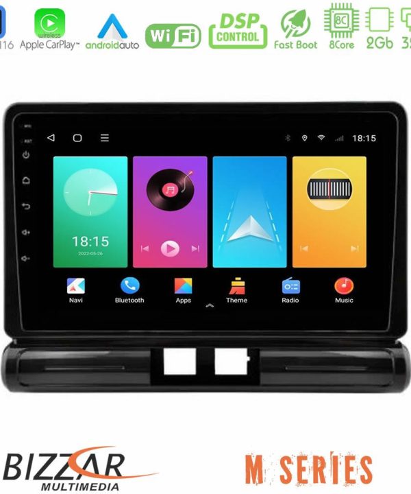 Kimpiris - Bizzar M Series 8Core Android16 2+32GB  Citroen C3 2016-> Navigation Multimedia Tablet 9"    (Low Version))