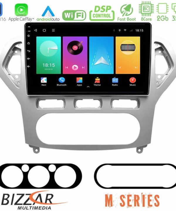 Kimpiris - Bizzar M Series 8Core Android16 2+32GB  Ford Mondeo 2007-2010 AUTO A/C Navigation Multimedia Tablet 10"