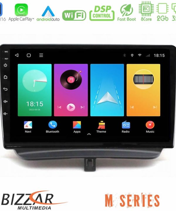 Kimpiris - Bizzar M Series 8Core Android16 2+32GB  Ford Courier 2015-2023 Navigation Multimedia Tablet 9"