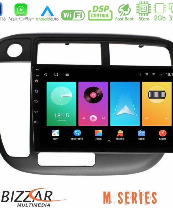 Kimpiris - Bizzar M Series 8Core Android16 2+32GB Honda Civic 1995-2001 Navigation Multimedia Tablet 9"