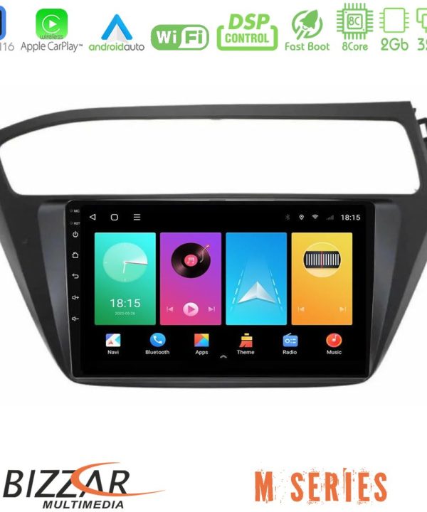 Kimpiris - Bizzar M Series 8Core Android16 2+32GB Hyundai i20 2018-2020 RHD Navigation Multimedia Tablet 9"