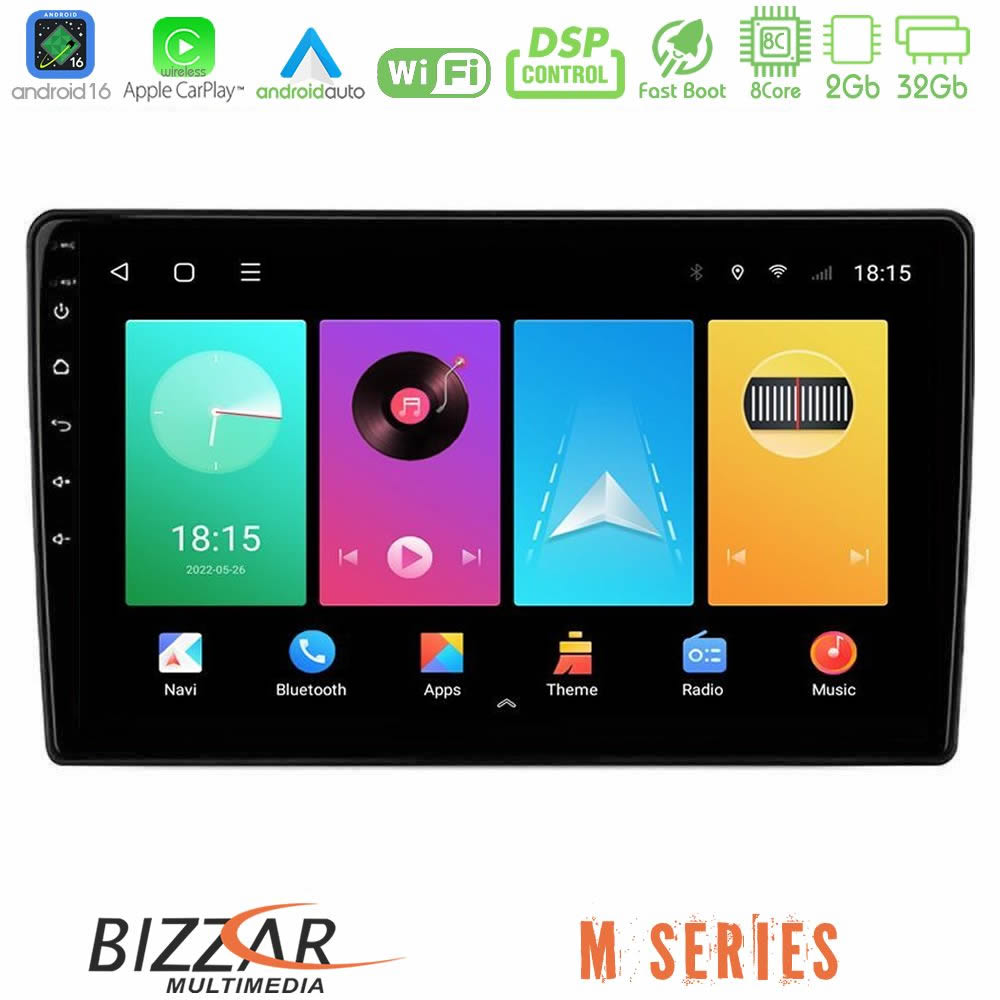 Kimpiris - Bizzar M Series 8Core Android16 2+32GB Kia Ceed 2007-2009 Navigation Multimedia Tablet 9"